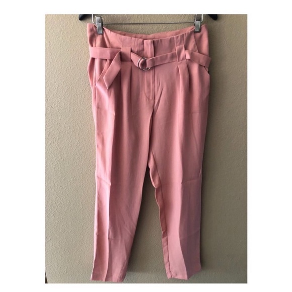 High waisted belted pants - Picture 5 of 6